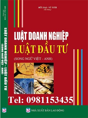 luật doanh nghiệp, luật đầu tư song ngữ Việt Anh